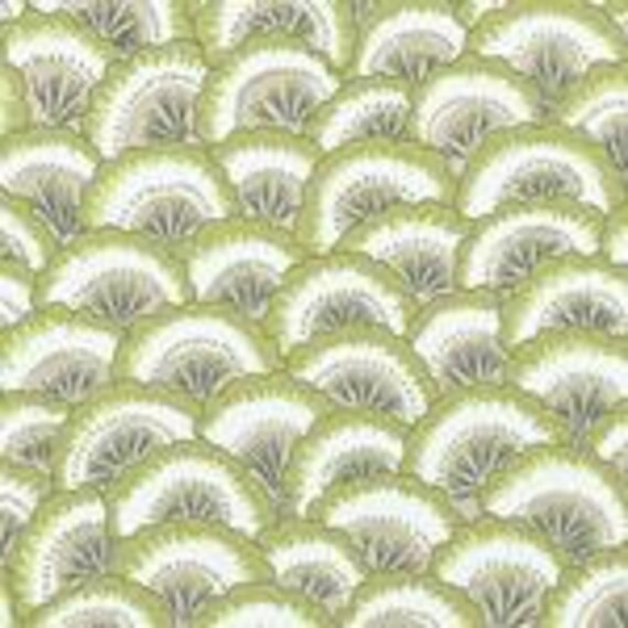 Decoupage Napkins- Green Botanical Nature Pattern Paper Napkins- Set of 3- Cocktail Size