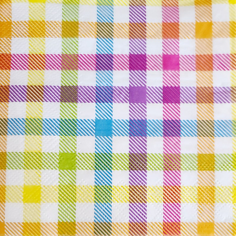 Gingham Napkins