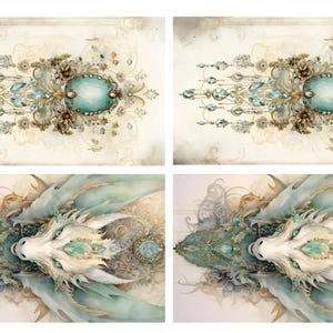 Rice Paper for Decoupage / Dragon Dragons / 1 Rice Paper / A4 / A5 ...