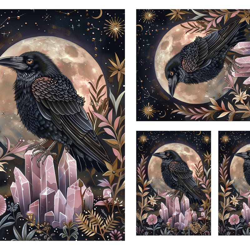 Rice Paper With Ravens - Etsy