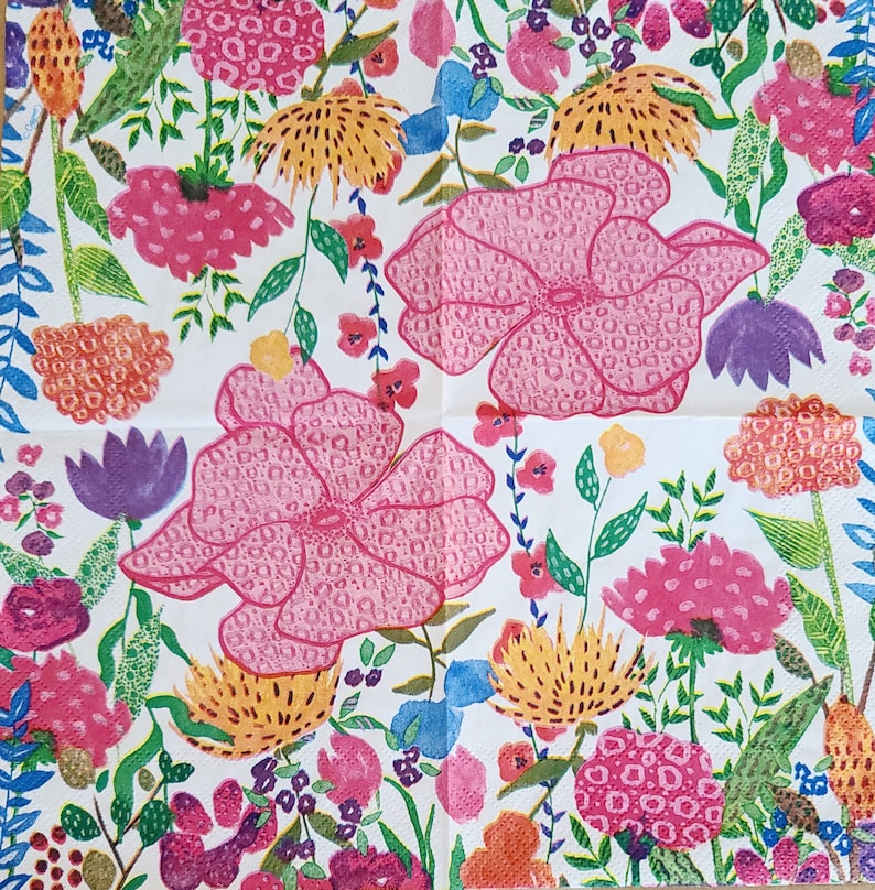 WhiteFoxFinds Paper Napkins