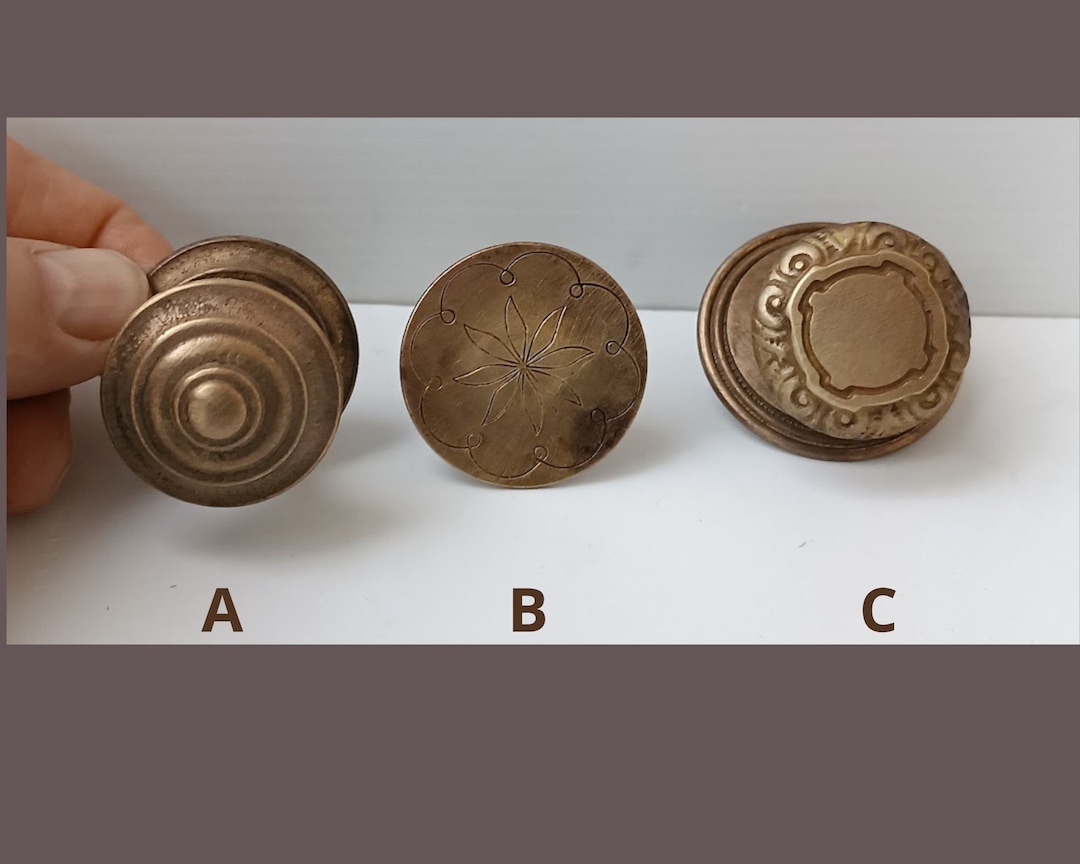 Ancient Brass Handles Antique Furniture High Quality, Authentic Brass