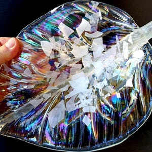 Italian iridescent Murano hand-made glass replacement leaf chandelier chandelier Venini Barovier lustre for lighting, chandeliers spare part