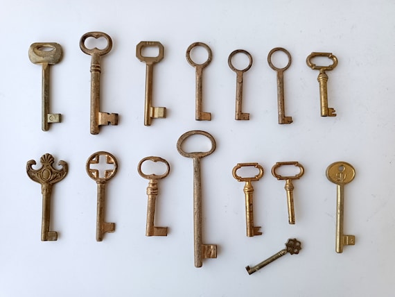 Chiave In Ottone Vintage - Italia - Foto 2