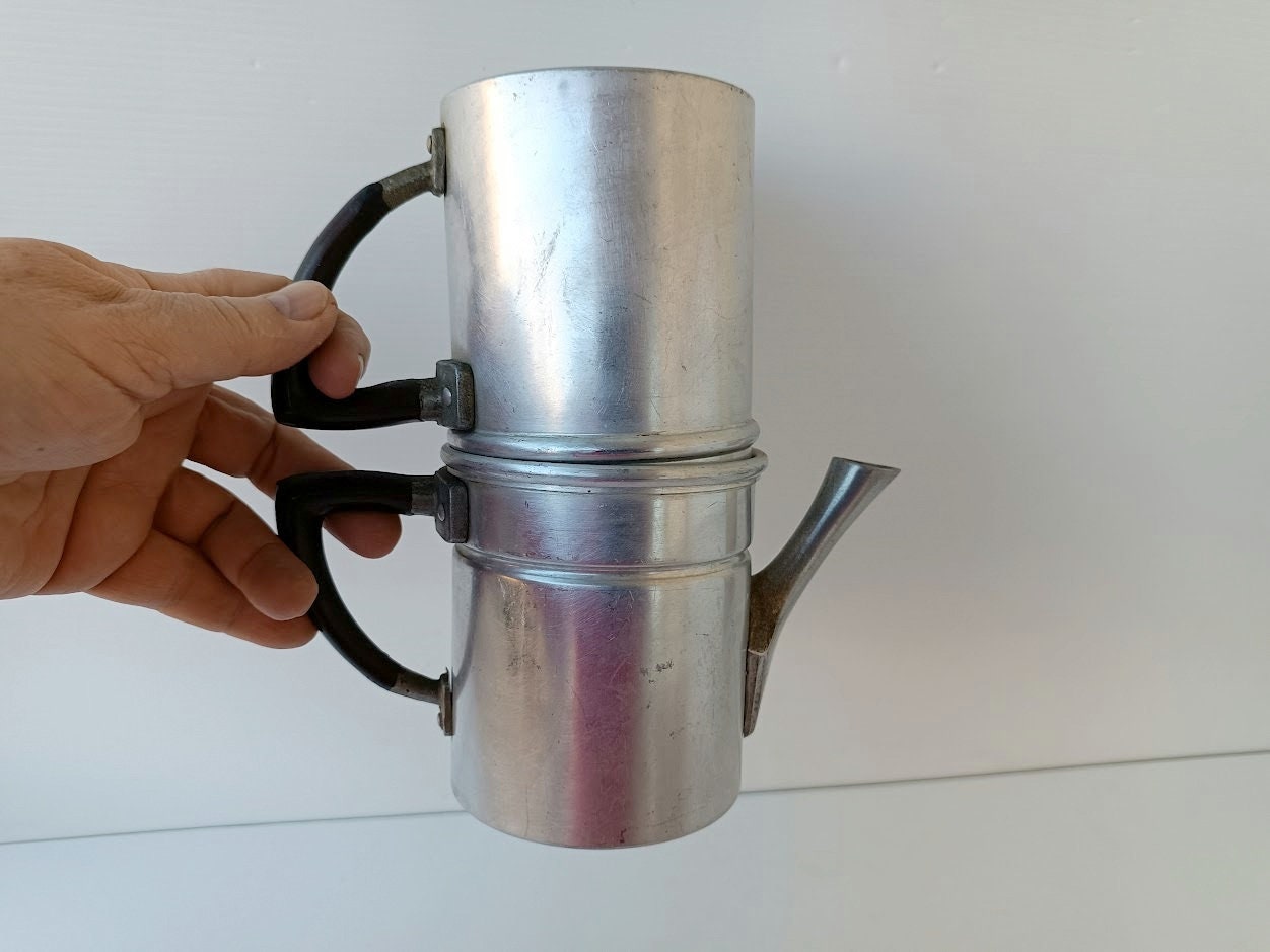Collectible Original 1960 Neapolitan Coffee Pot Working