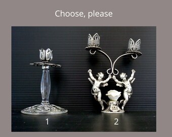 アンティーク ティファニー シルバーキャンドルホルダー 純銀 Tiffany