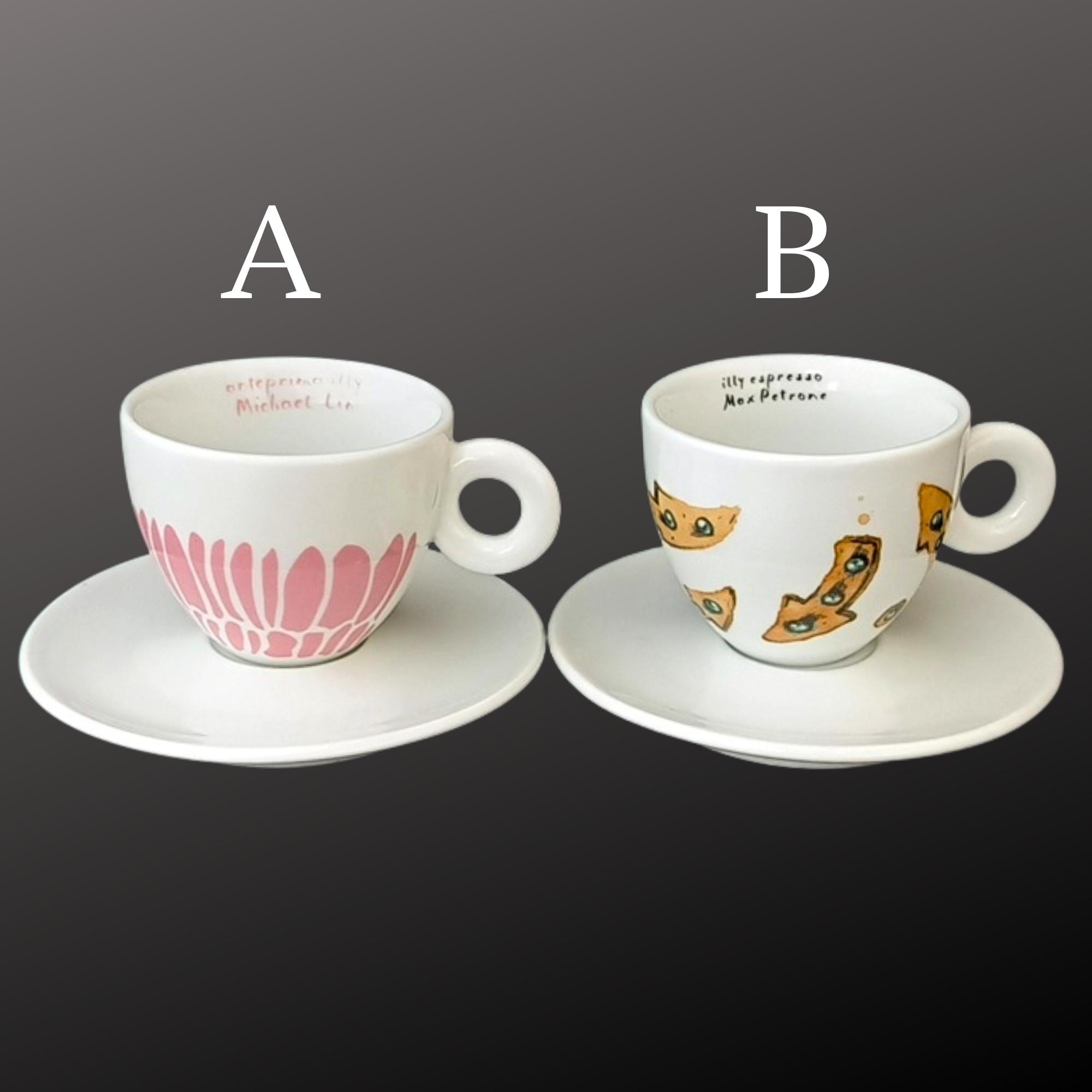 illy art collection Mittertech ミッタータイヒ Illy Art Collection Cappuccino Cup & Saucer – Michael Lin and Max