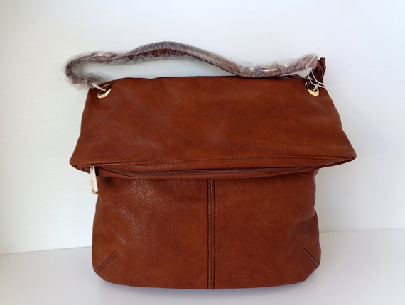 Cognac Color Brand New With Lable Vintage Italy Top Handles or Shoulder Bag in Soft Leatherette Marked JACKY CELINE Bag Etsy