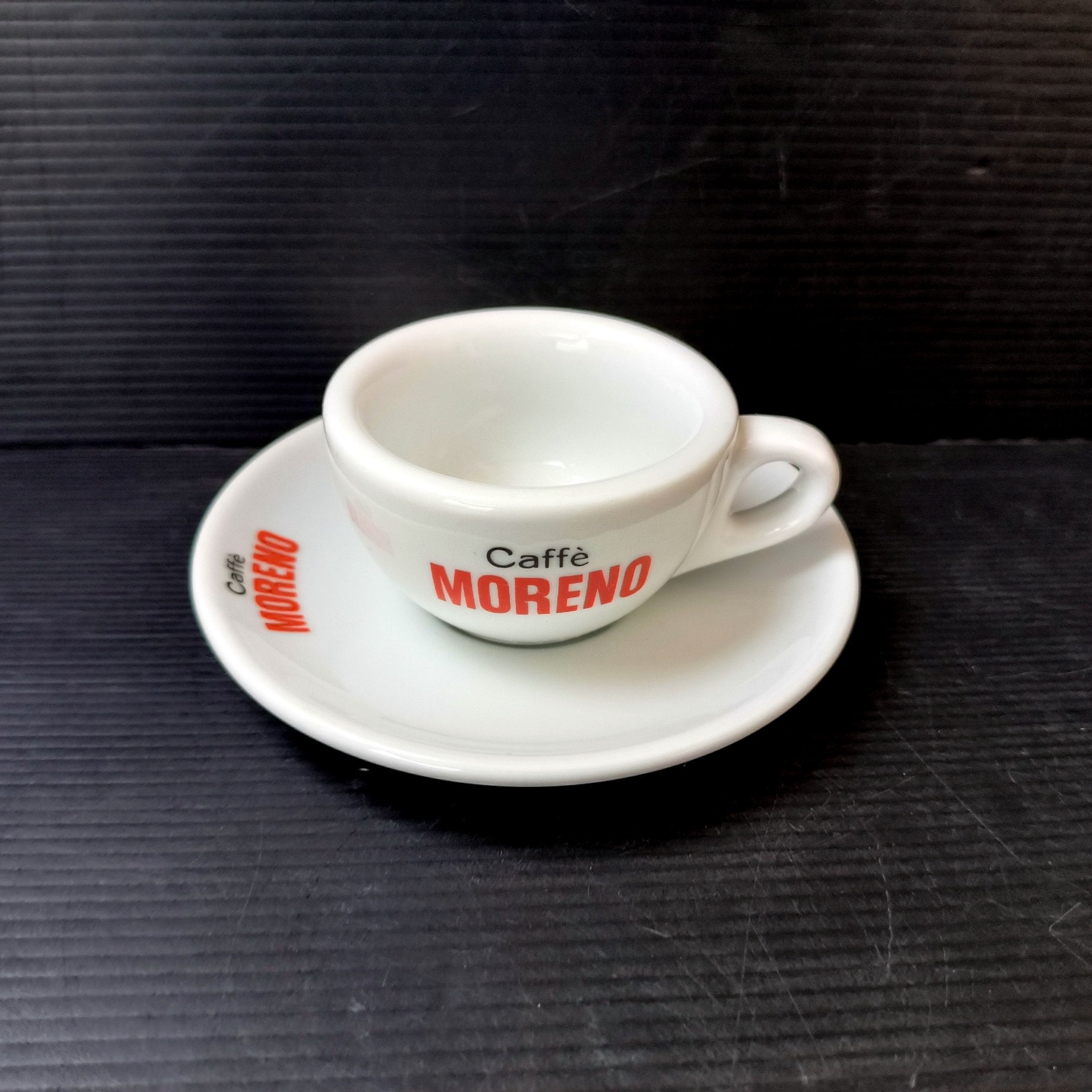 75ml Espresso Cup Thickened Ceramic Coffee Cup and Saucer Small