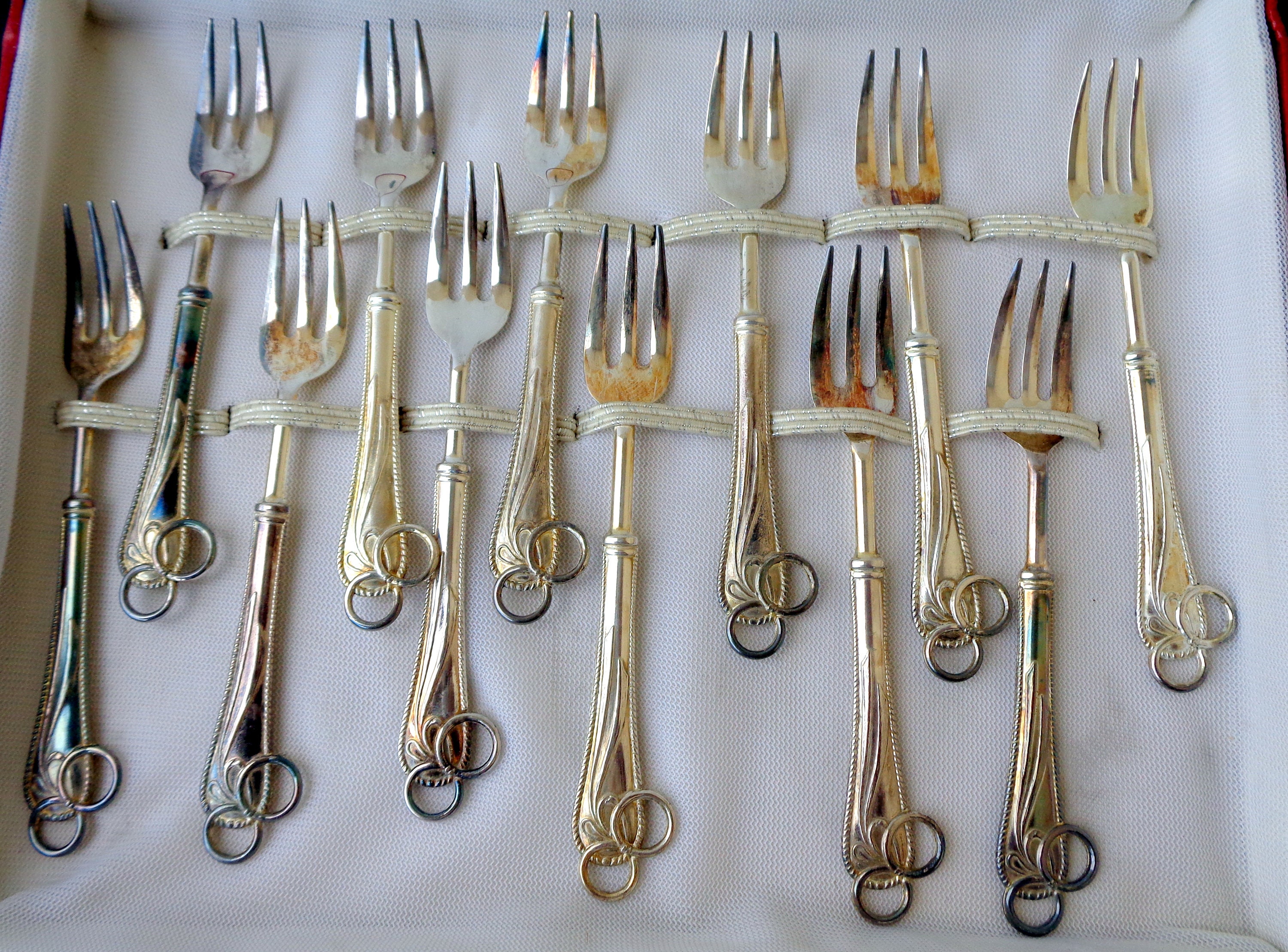 Italy Vintage Flatware Bugatti Branded Silver Plated Set 12 Etsy UK