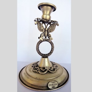 Collectible silver 925 candleholder, silver Linea Zocchi  Italy vintage silver 925 home gift made in Italy , Wedding gift