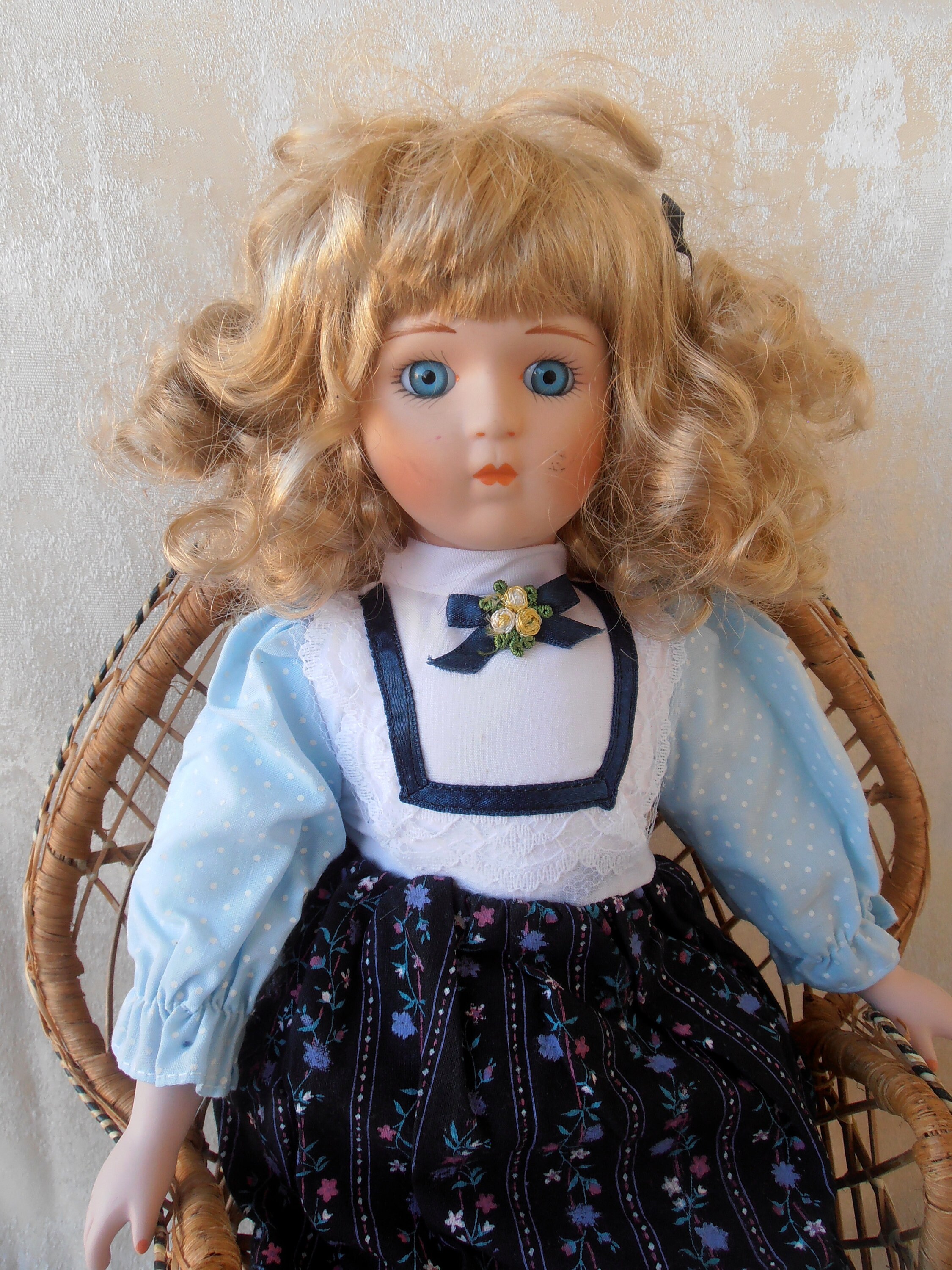 Vintage Porcelain Doll the Heritage Mint Ltd. Collection Etsy