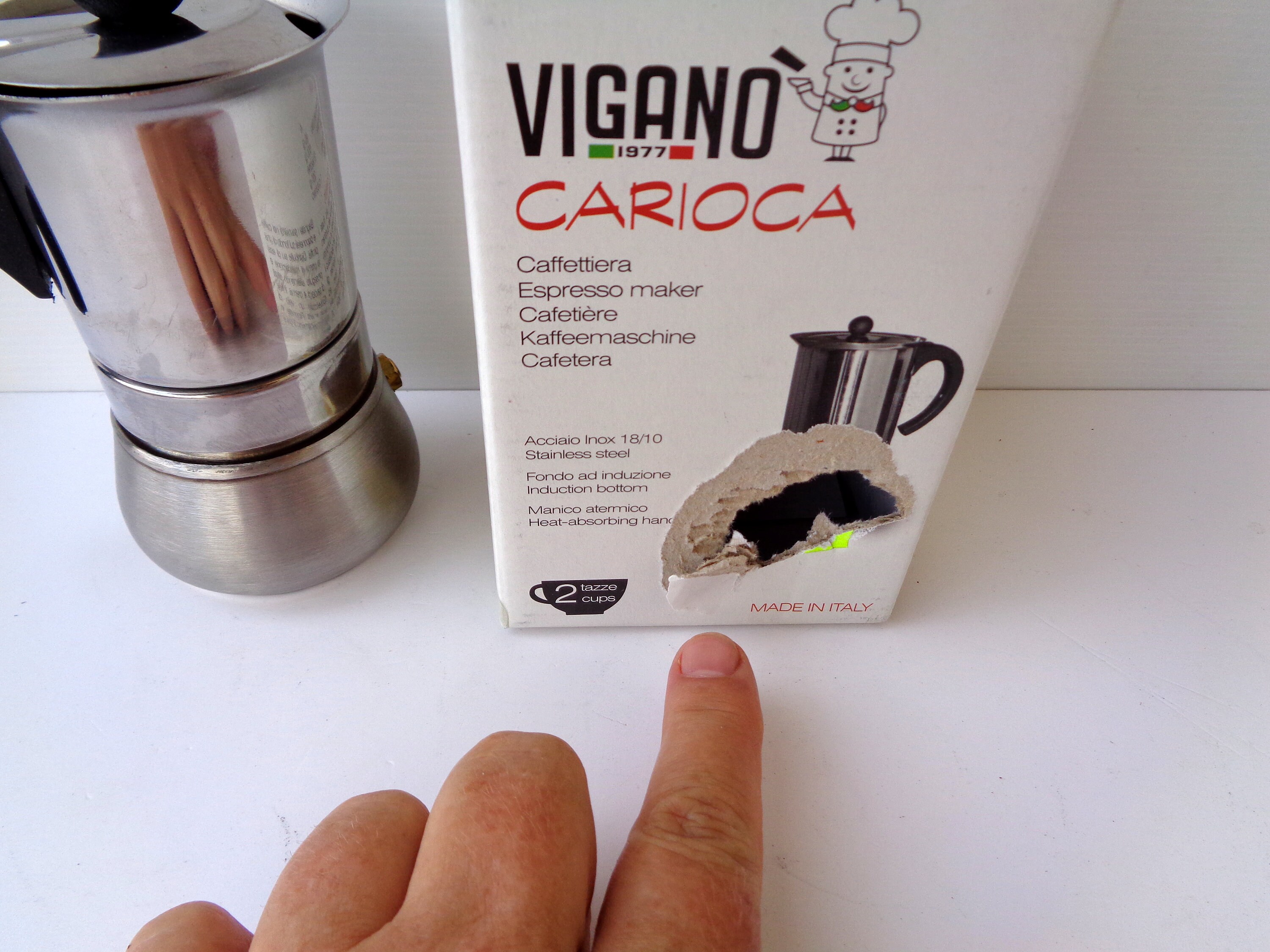 Vintage Italian Espresso VIGANO Carioca Stovetop Espresso