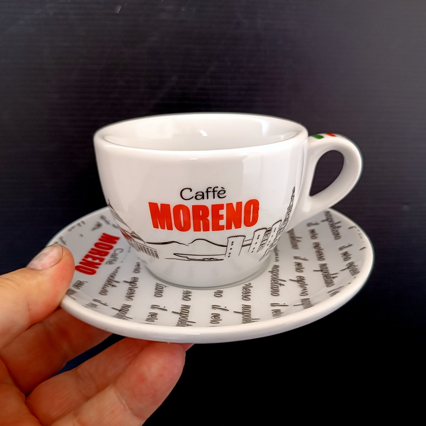 ヴィンテージイタリアンクラシックカフェモレノエスプレッソカップ