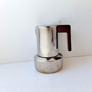Collectible Italian vintage branded Inoxpran coffee maker for 6 cups Inox 18/12 stove top inox geyser espresso coffee maker