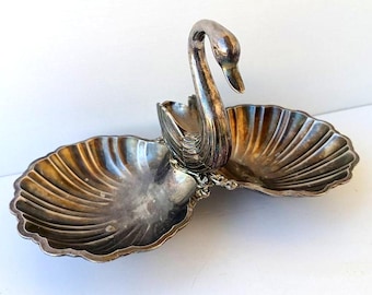 Corbell Silver Company ビンテージ バターディッシュ