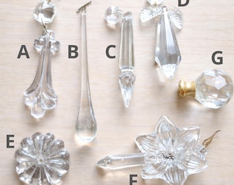 Lampade a sospensione vintage in cristallo – Inserzione con diverse varianti