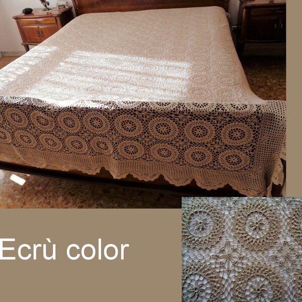 Lace Bedspread Etsy