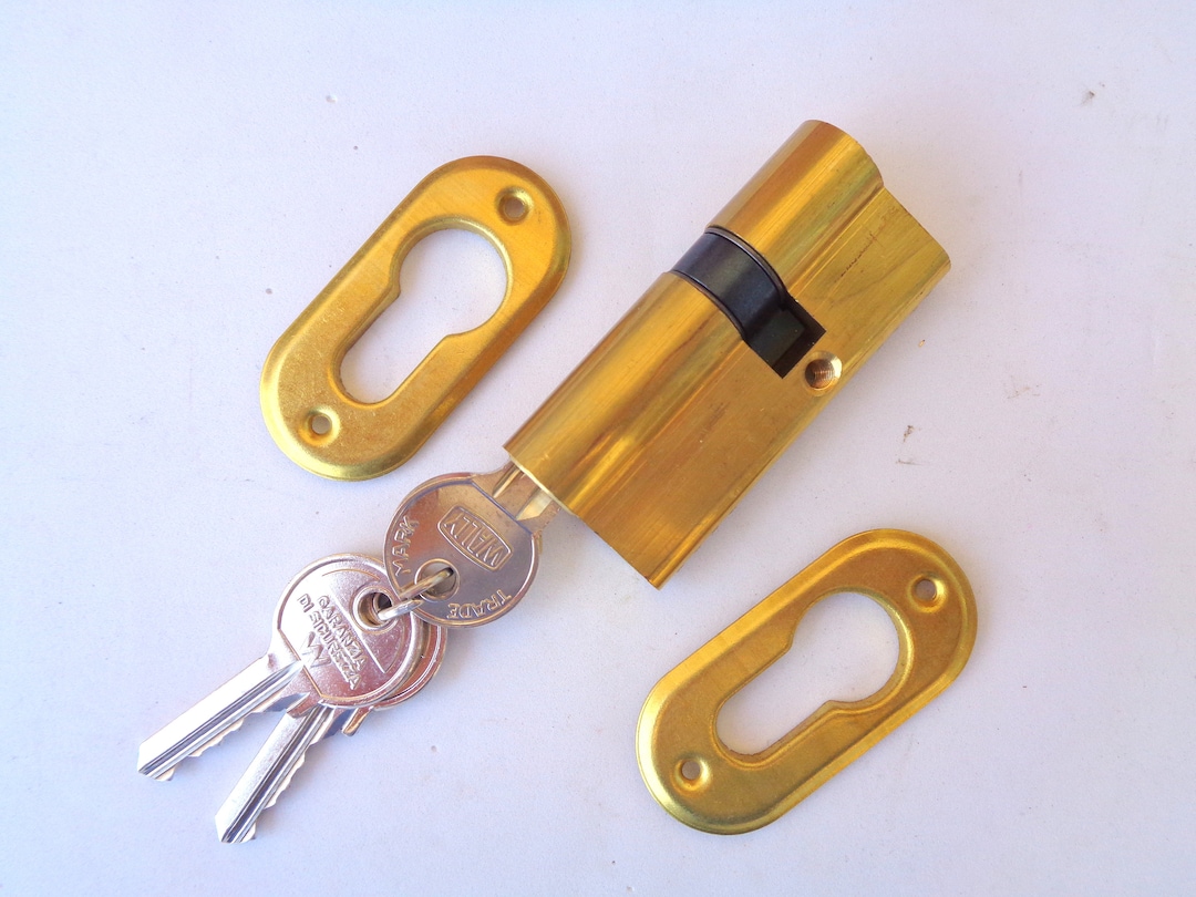 Vintage Italy Brass New Brand Door Lock Gold Color Door Lock Etsy