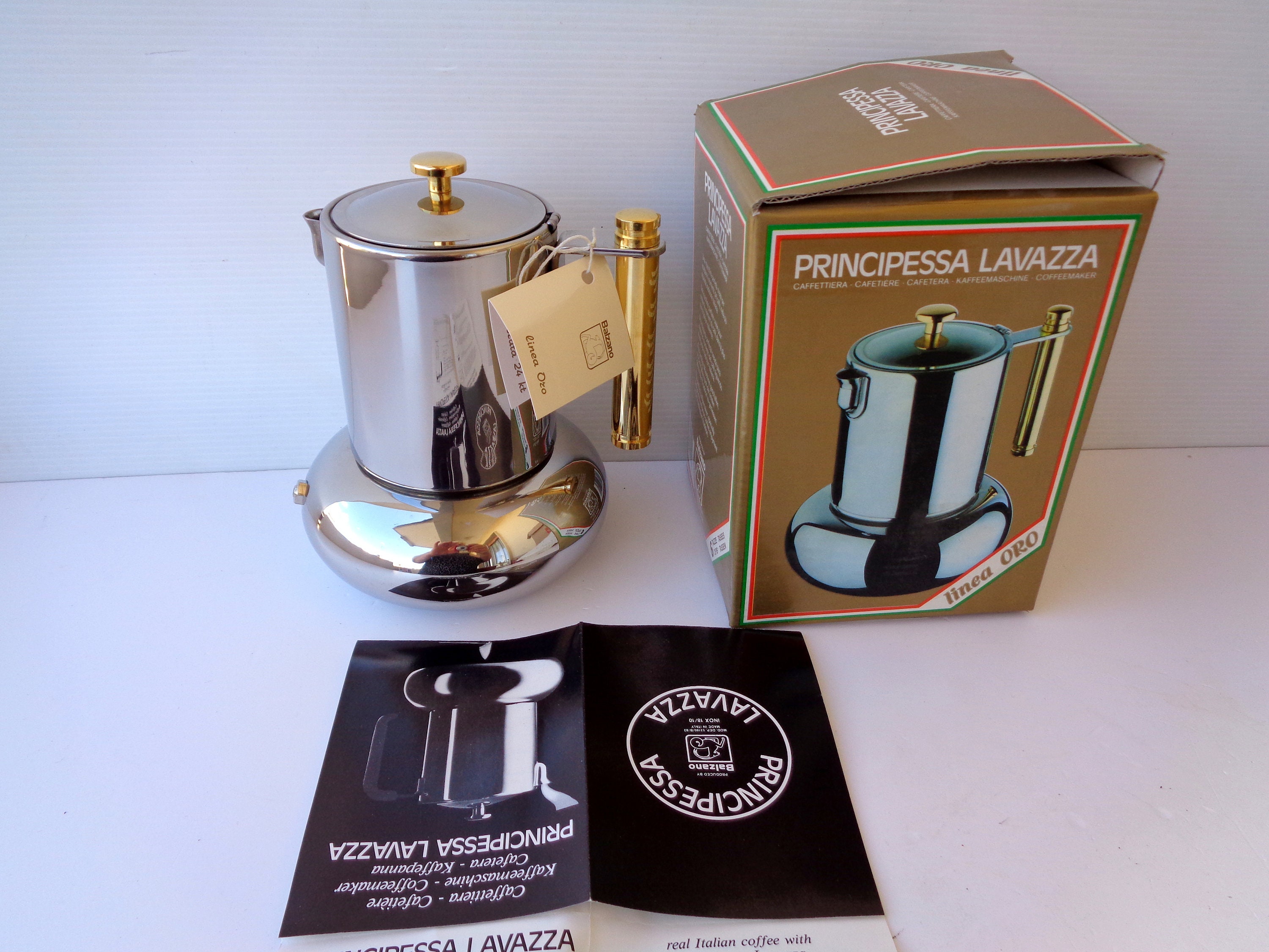 ラバッツァ エスプレッソメーカー PRINCIPESSA LAVAZZA 直火式