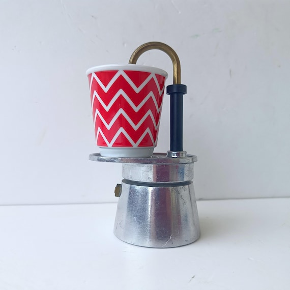 Moka Pot, Italian Coffee Maker, Espresso Coffee Maker, OMG Brevetti Bialetti  Mini Express One Cup, Collectible With Free Cup - Etsy