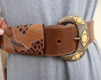 Vicenza ~ Women Size 34 ~ Brown Genuine Italian Calf Skin W  display picture 3