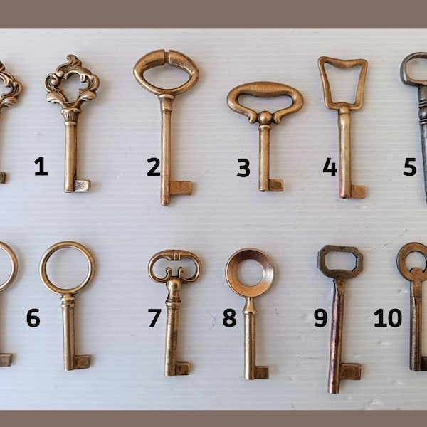 Fancy Skeleton Keys Etsy