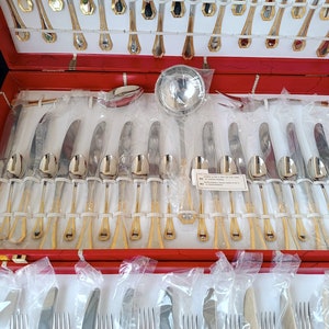 Certificated Vintage Italian Luxury Set Gottinghen Cutlery