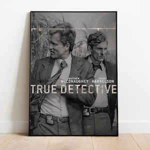 Detective Poster Photo Print Gift Home Decor Wall Art
