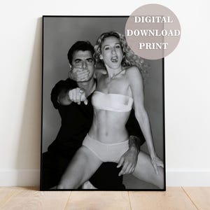 Carrie and Mr Big Digital Download Poster Instant Download Print