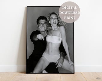 Carrie and Mr Big Digital Download Poster Instant Download Print