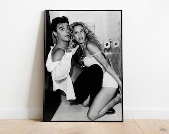 Carrie and Mr Big Poster Photo Print Photography Home Decor Wall Art