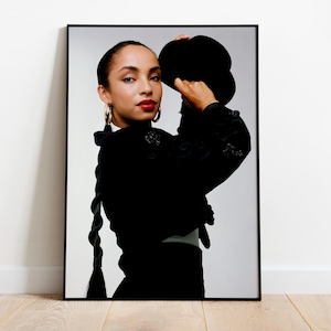 Sade Adu Poster Photo Print Music Photography Home Decor Wall Art