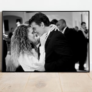 Carrie and Mr Big Dance Poster Foto Druck Fotografie Wohnkultur Wandkunst