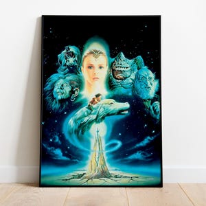 The NeverEnding Story Poster Graphic Digital Print Gift Home Decor Wall Art