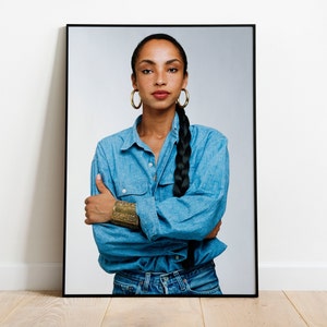 Sade Adu Poster Photo Print Music Photography Home Decor Wall Art