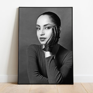 Sade Adu Poster Photo Print Music Photography Home Decor Wall Art
