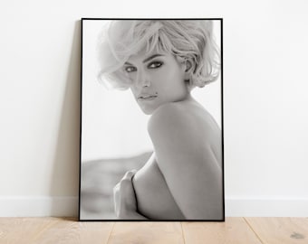 Cindy Crawford poster foto print mode fotografie interieur kunst aan de muur