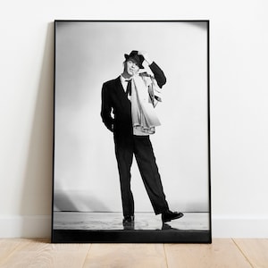 Retro Music Photography Poster Frank Sinatra Photo Print Gift Home Decor Wall Art