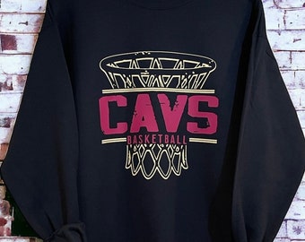 Cleveland Cavs Fleece Sweatshirt: NBA Graphic, Plus Size