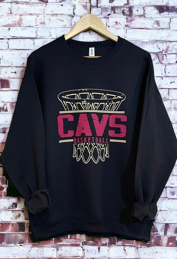 Cleveland Cavs Fleece Sweatshirt: NBA Graphic, Plus Size