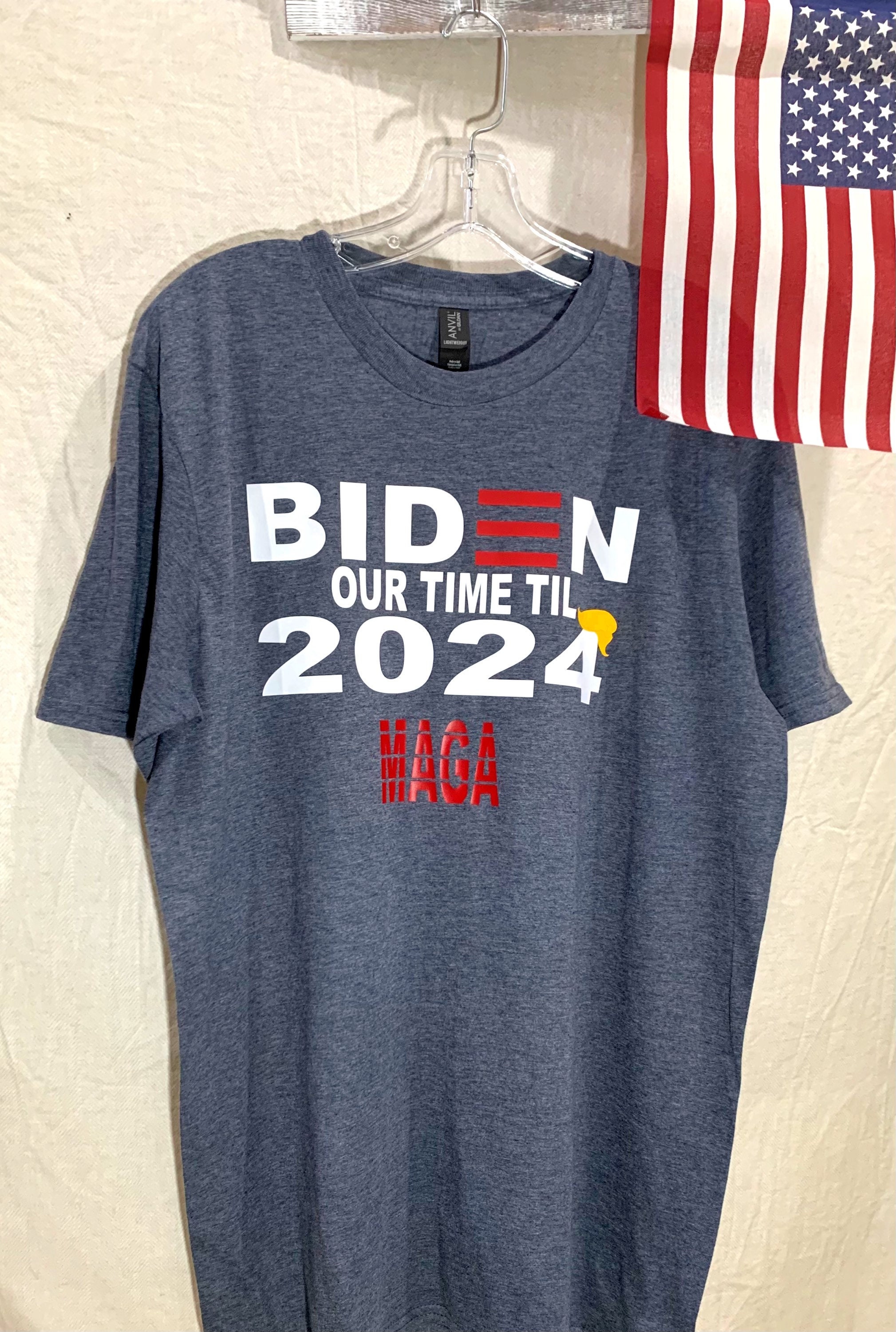 Trump 2024 TShirt Biden Our Time til 2024 Tee Unisex Etsy