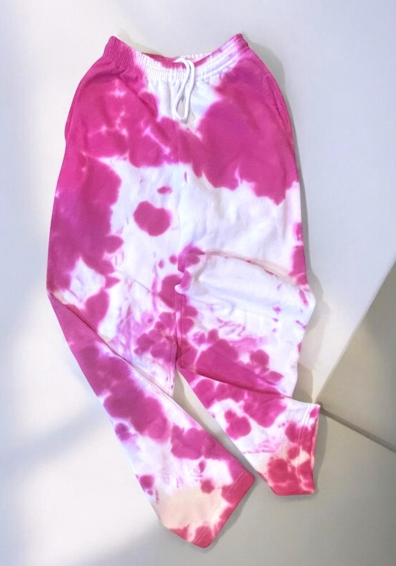 Unisex Tie Dye Sweatpants with Pockets Plus Size Loungewear
