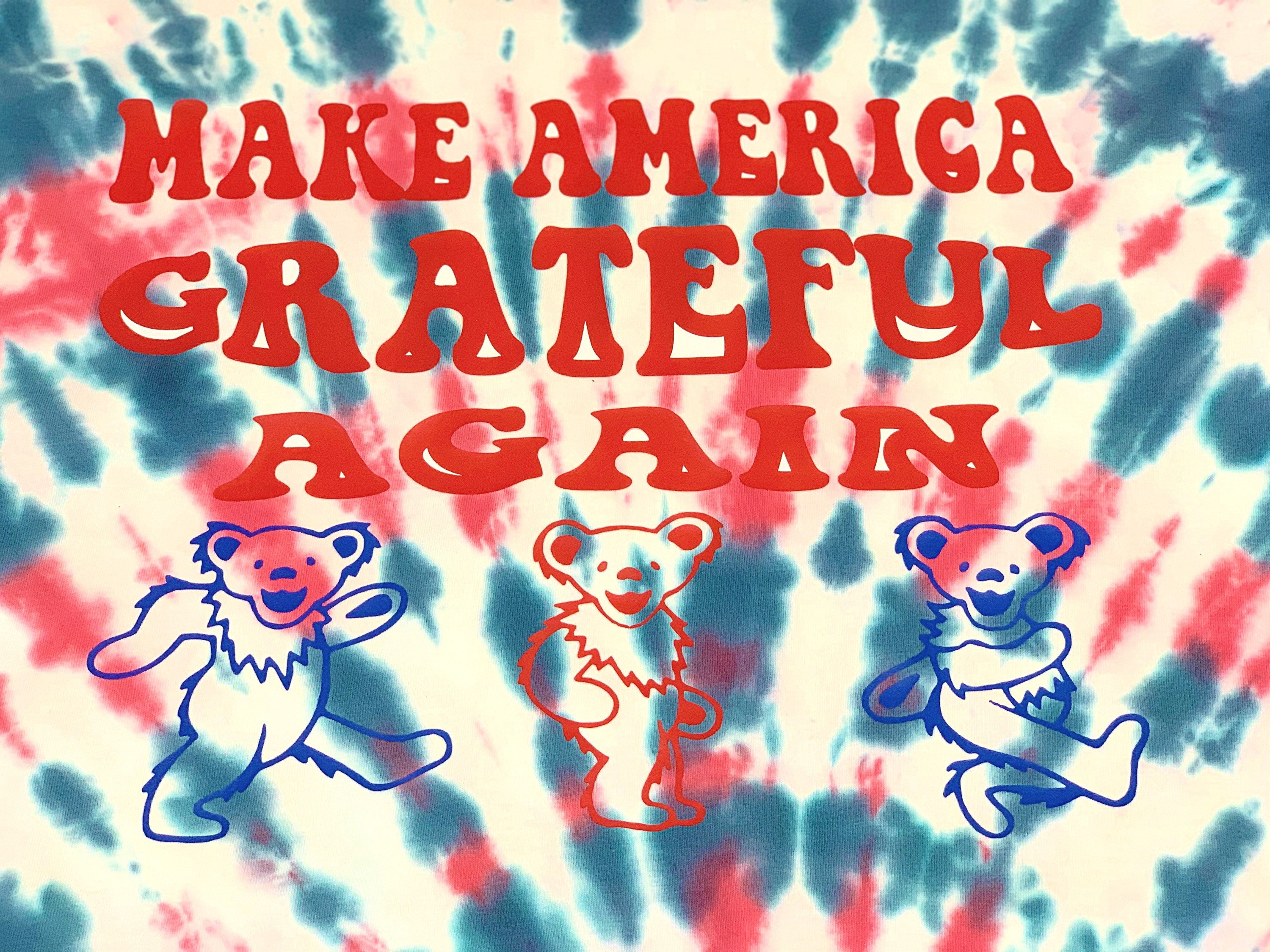 grateful dead make america grateful again t shirt