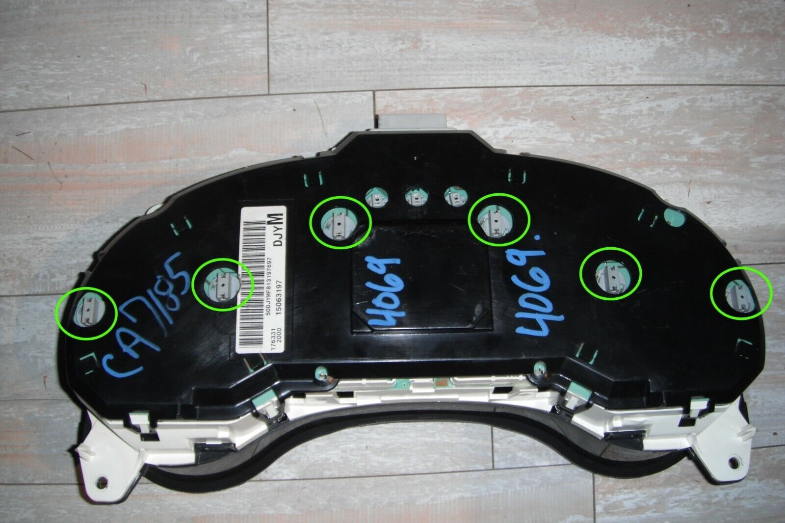 Gauge Cluster LED Dashboard Bulbs Blue for Chevy Blazer S10 Etsy