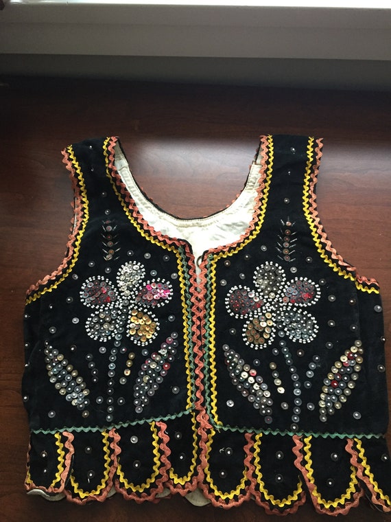 Vintage Handmade Polish Child’s Folk Dance Costume