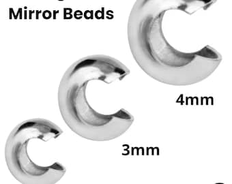 Cache à sertir en argent sterling, cache à sertir disponible en 3 tailles : 2,5 mm, 3 mm et 4 mm, prix de gros, (SS-754)