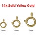 see more listings in the 14K Gold Findings section