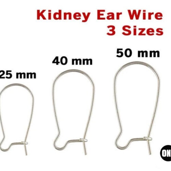 Kidney Ear Wires Etsy