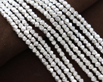 4 of Karen Hill Tribe Silver Ground :ka3623 Brushed Round Beads 10 mm